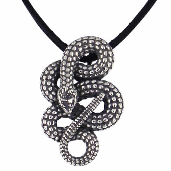 Opgerolde slang hanger