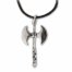 Dubbele bijl zilveren hanger