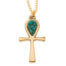 Egyptische Ankh bronzen hanger