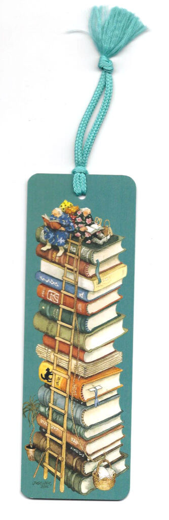 Boekenlegger met kwastje