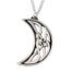 Celtic moon pendant