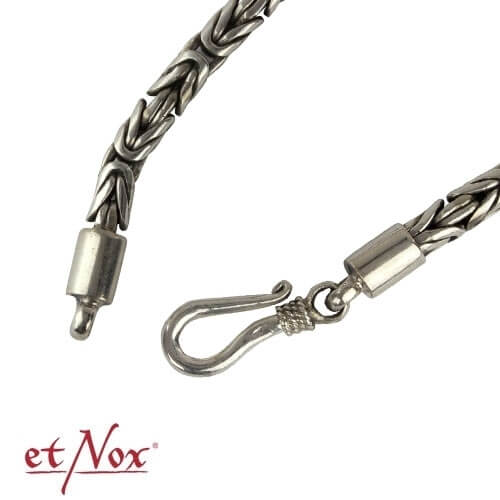 Silver bracelet king's chain (AK03.19) - Image 3