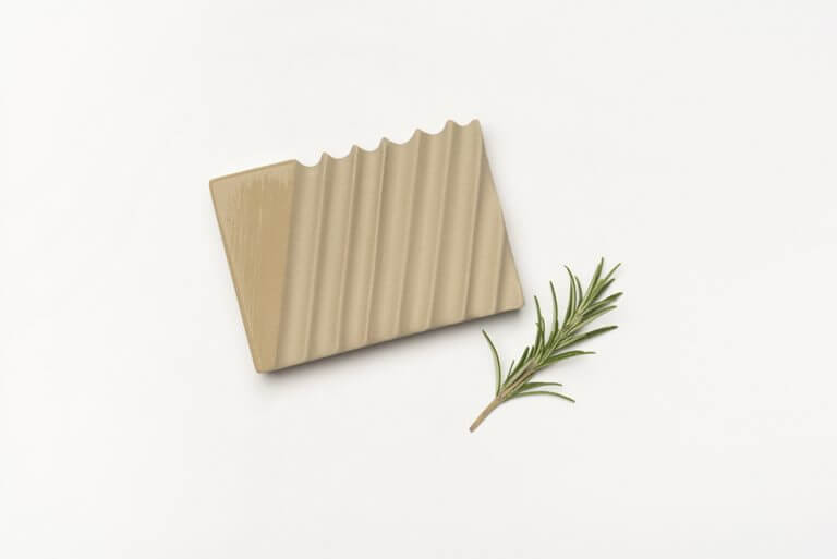 ceramic soapholder sandcolor