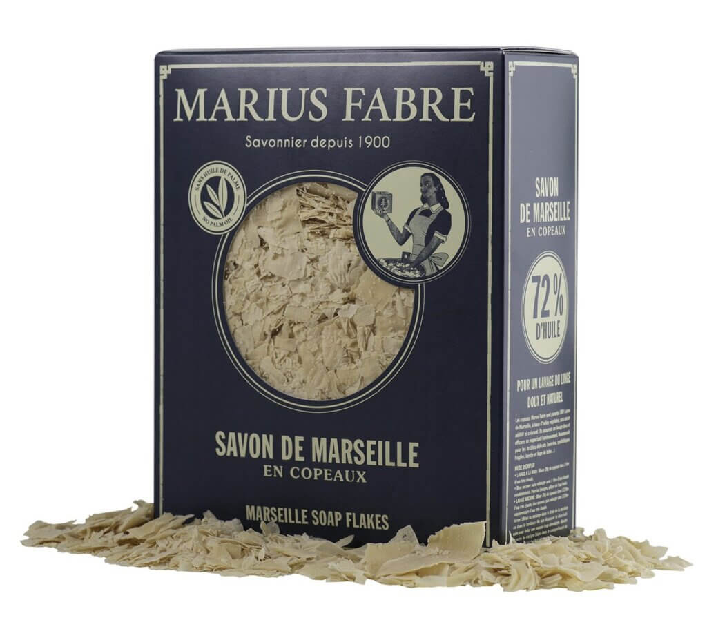 Marseille zeepvlokken voor de hand- en machinewas