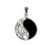 Zilveren hanger Yin Yang