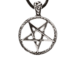 Zilveren hanger pentagram