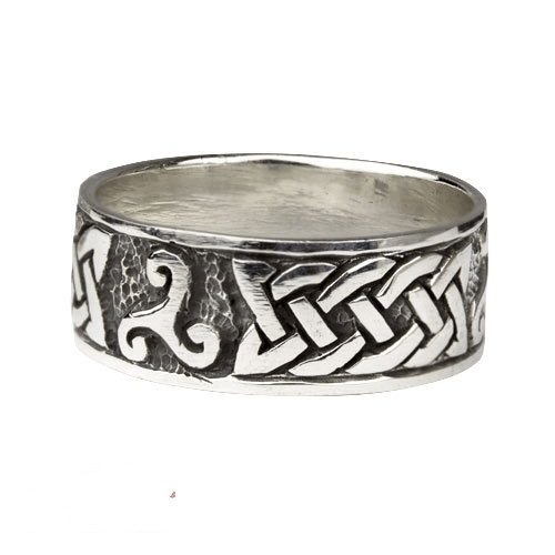 Zilveren ring Keltische triskelion (R5407) - Afbeelding 2