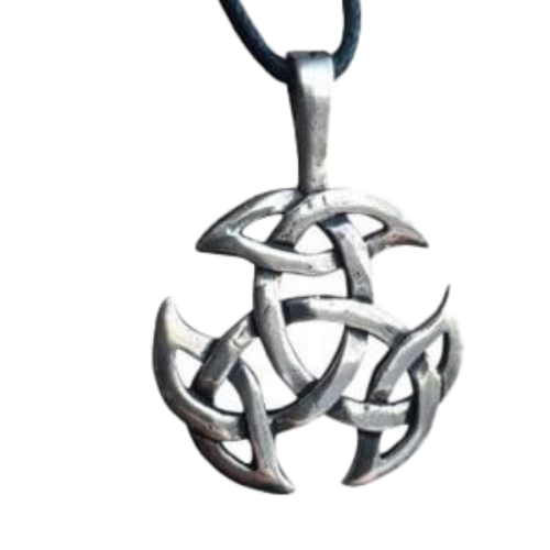 Zilveren hanger Keltische knoop