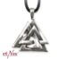 Zilveren Wotan's knoop hanger