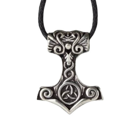 Zilveren “Hamer van Thor”- hanger(k5103)