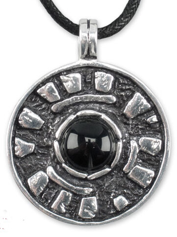 Zilveren Stonehenge hanger