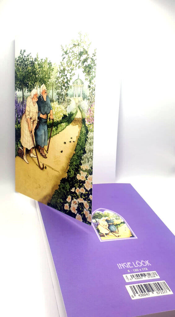 Inge Look card 6 met envelop