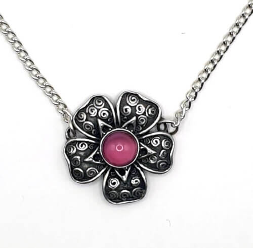 Bloemhanger met steen(MPP917PK)