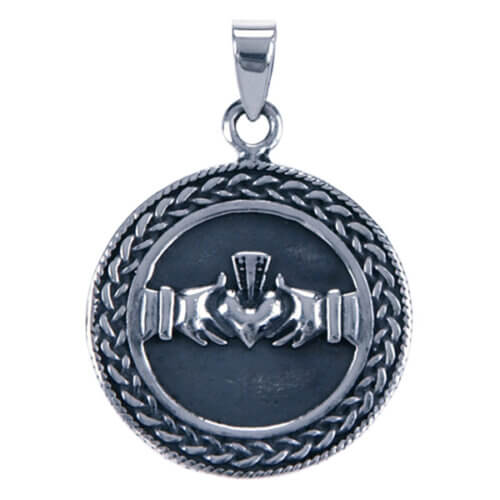 Zilver hanger Claddagh(35606)