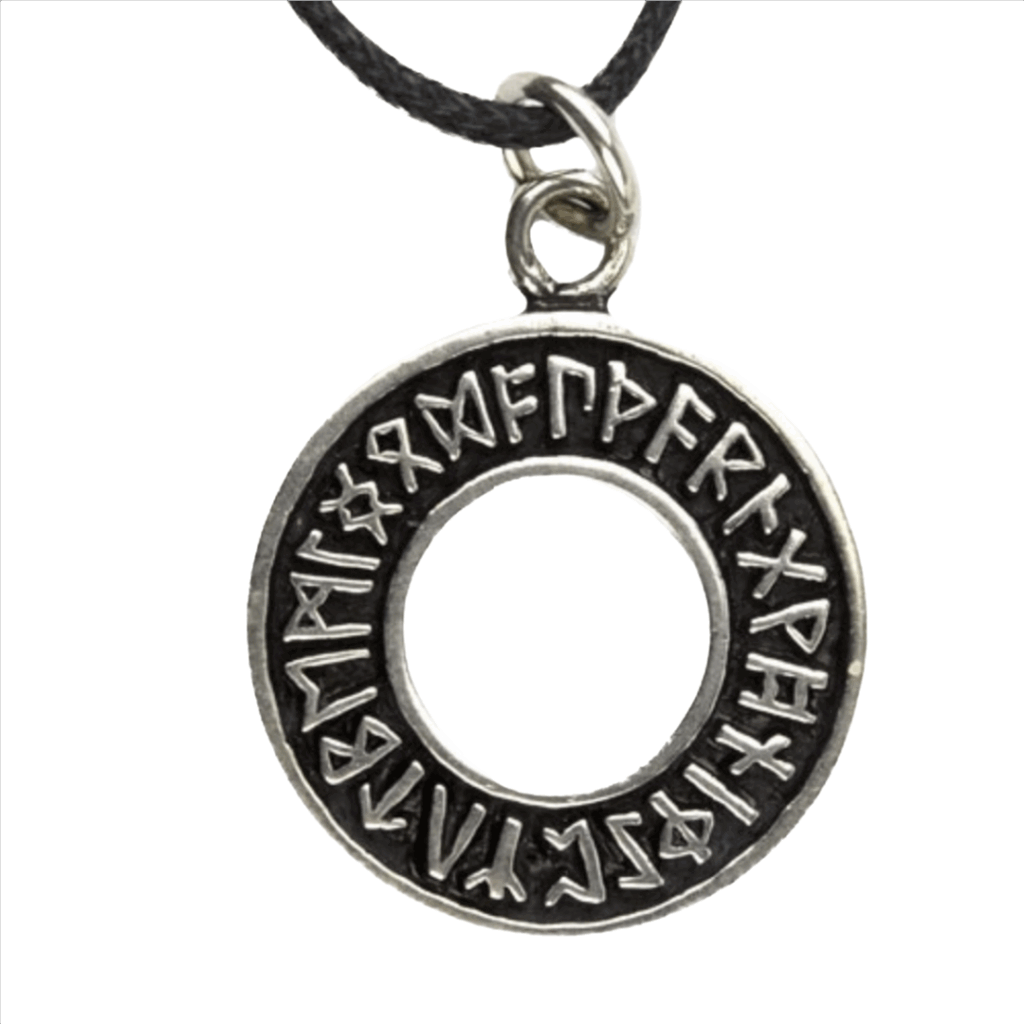 Zilveren rune ring(K620)