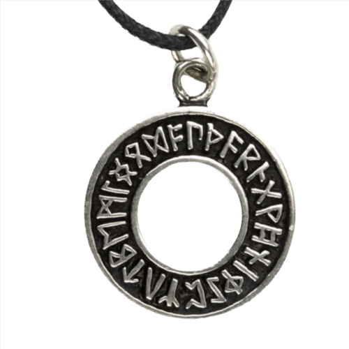 Zilveren rune ring(K620)