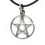 Zilveren kleine pentagram hanger(K166B)